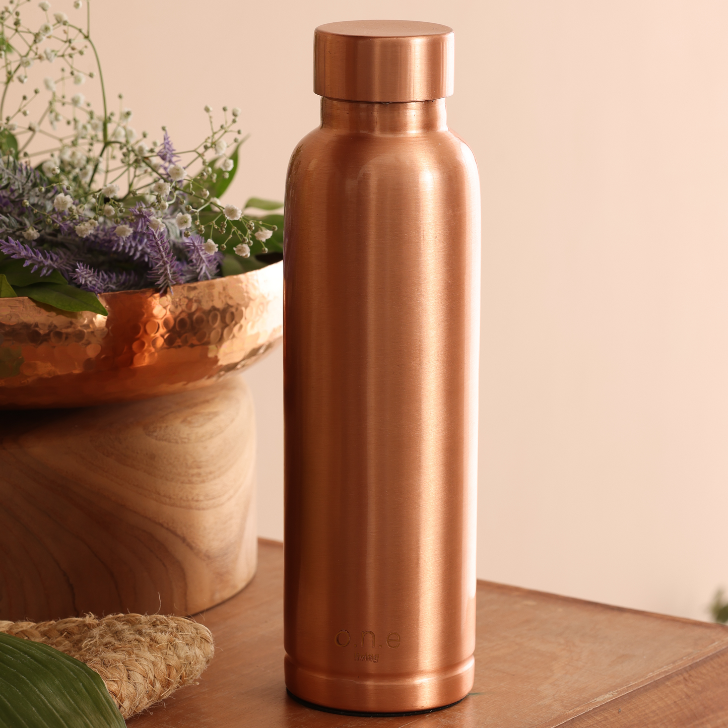 Copper Bottle | 1 Litre | Plain | Improves Digestion