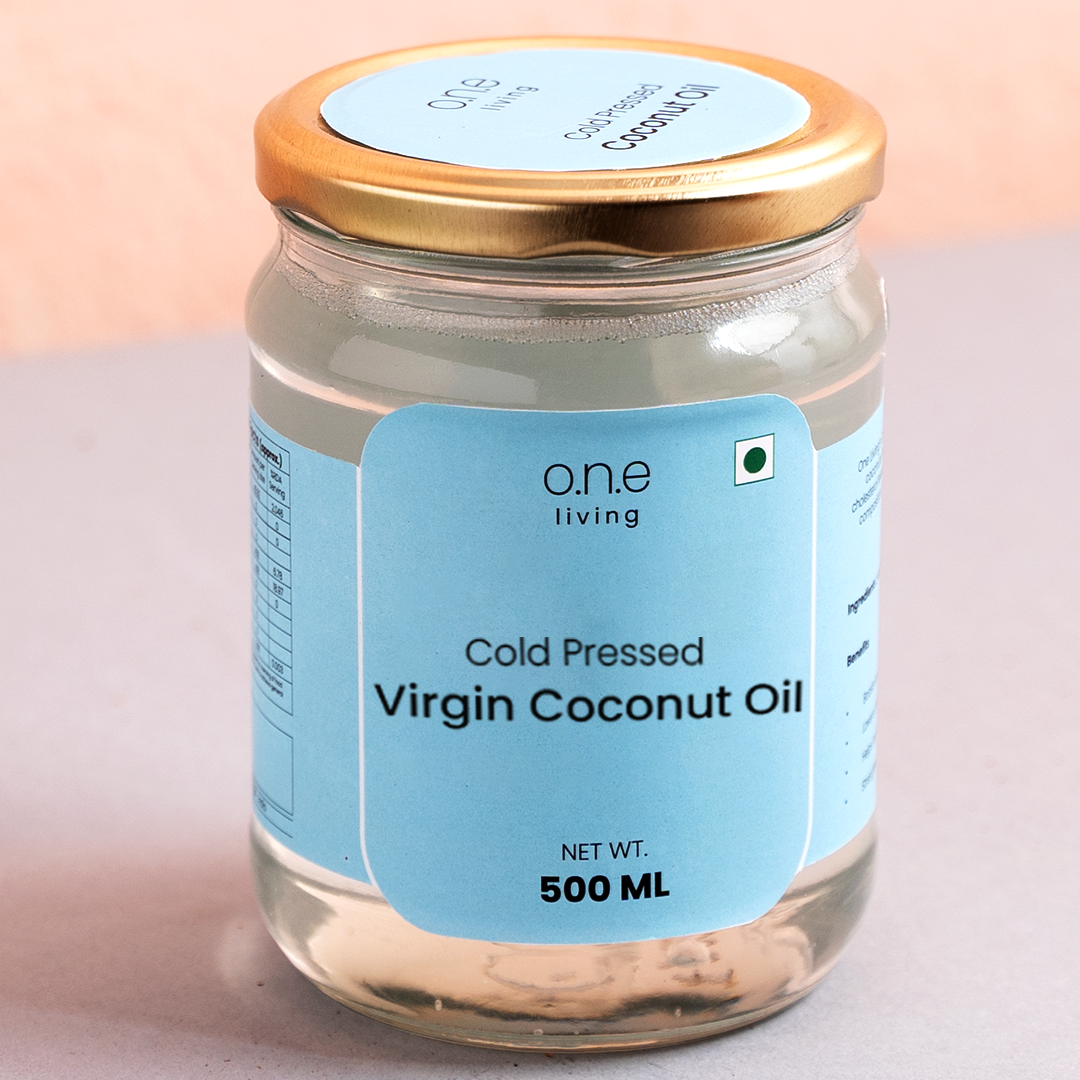 Virgin Coconut Oil | 500 ml | Pack of 2 | Cold Pressed | Unrefined