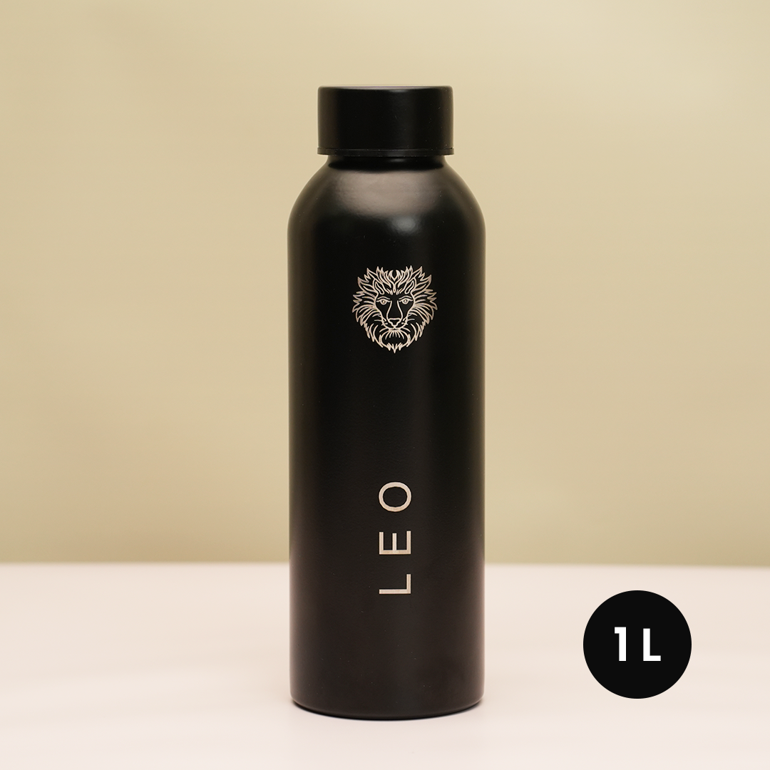 Zodiac Sign Stainless Steel Bottle | 1 Litre | Leo