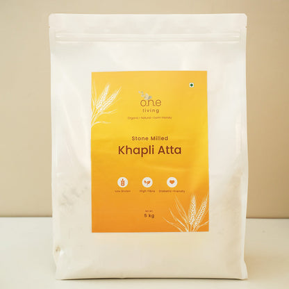 Khapli Wheat | Stone Milled | 5 Kg | Improves Metabolism | Pack of 2
