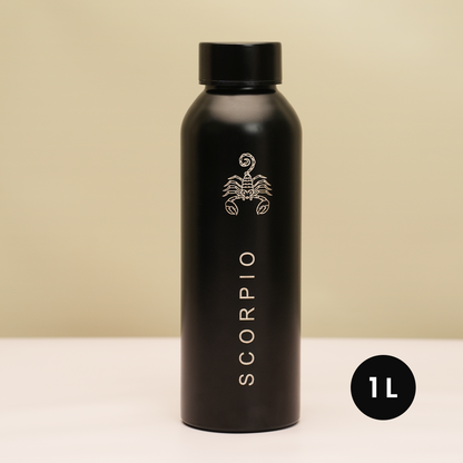 Zodiac Stainless Steel Water Bottle | 1 Litre | Scorpio