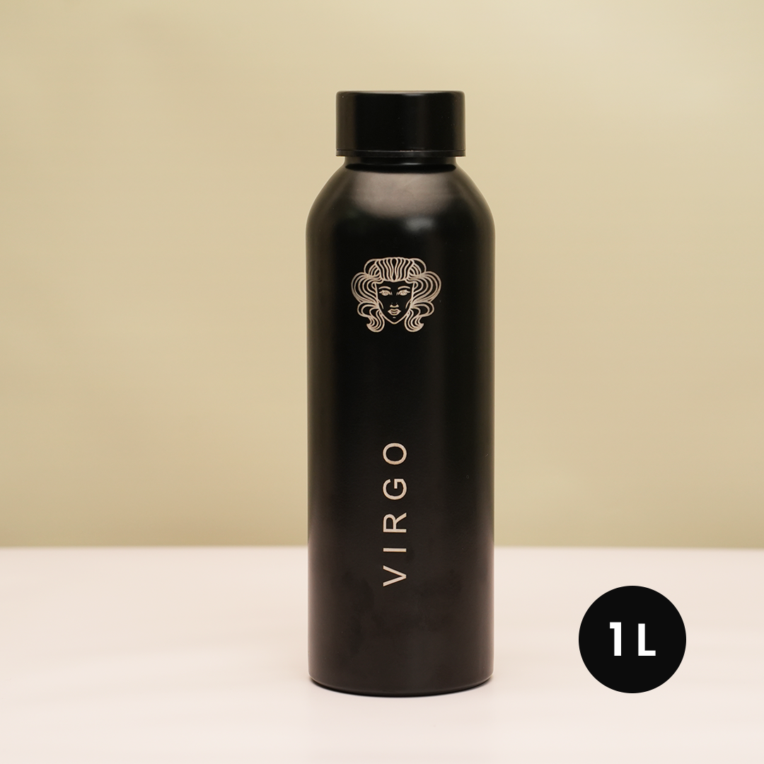 Zodiac Sign Stainless Steel Bottle | 1 Litre | Virgo
