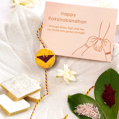 Reversible Superhero Rakhi | Rakhi for Brother | Handmade