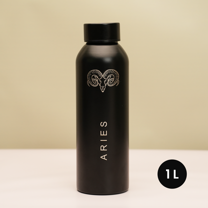 Zodiac Sign Stainless Steel Bottle | 1 Litre | Aries