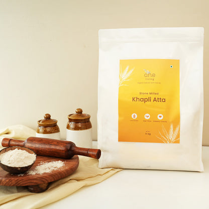 Khapli Wheat | Stone Milled | 5 Kg | Improves Metabolism | Pack of 2