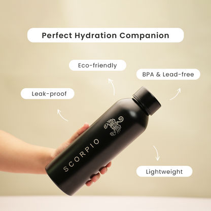 Zodiac Stainless Steel Water Bottle | 1 Litre | Scorpio
