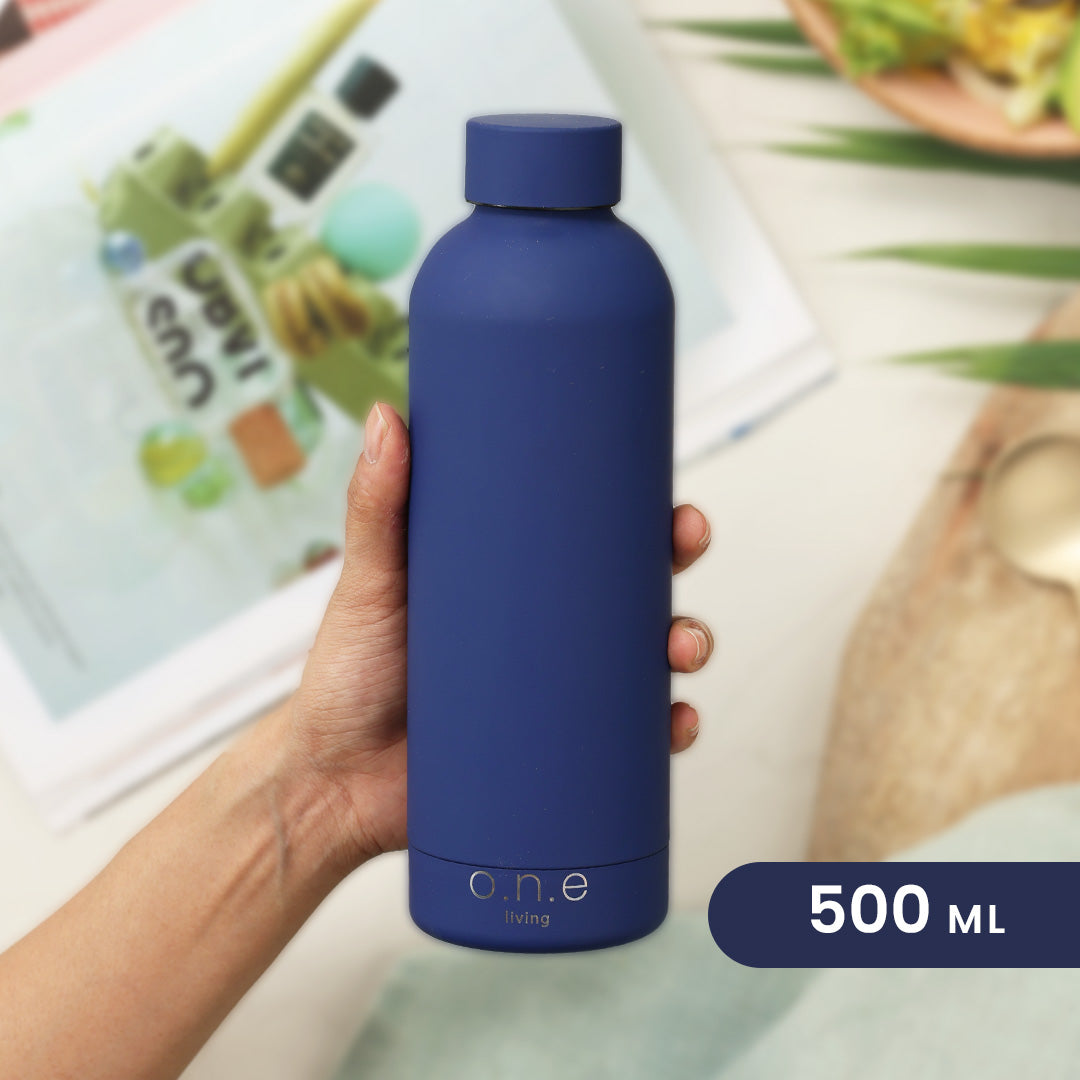 Insulated Steel Water Bottle | 500 ml | Blue
