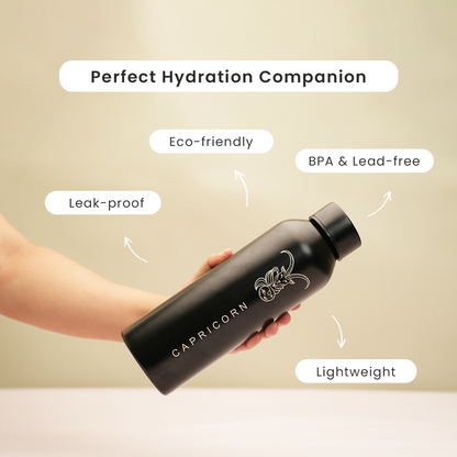 Zodiac Sign Stainless Steel Bottle | 1 Litre | Capricorn