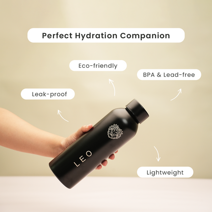 Zodiac Sign Stainless Steel Bottle | 1 Litre | Leo