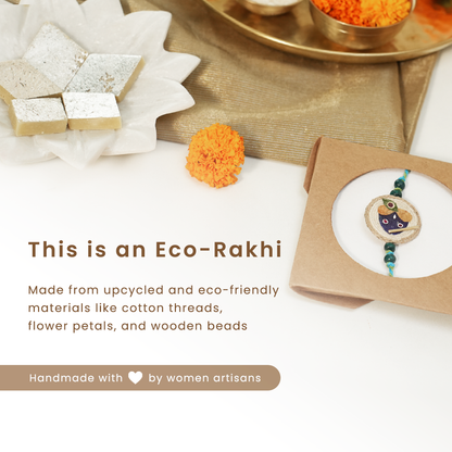 Handmade Kanha Rakhi | Rakhi for Brother | Eco-friendly