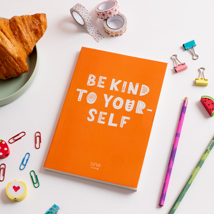 Eco-friendly Diary | Softbound | Unruled | 160 Pages | Orange
