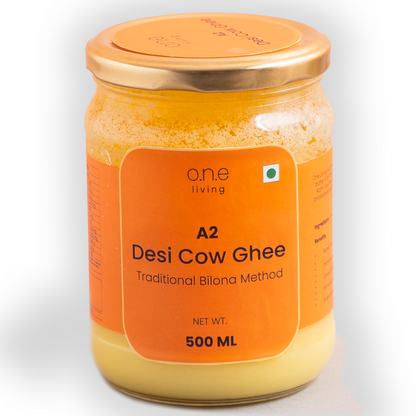 A2 Cow Ghee | Desi Ghee | Traditional Bilona Method | 500 ml