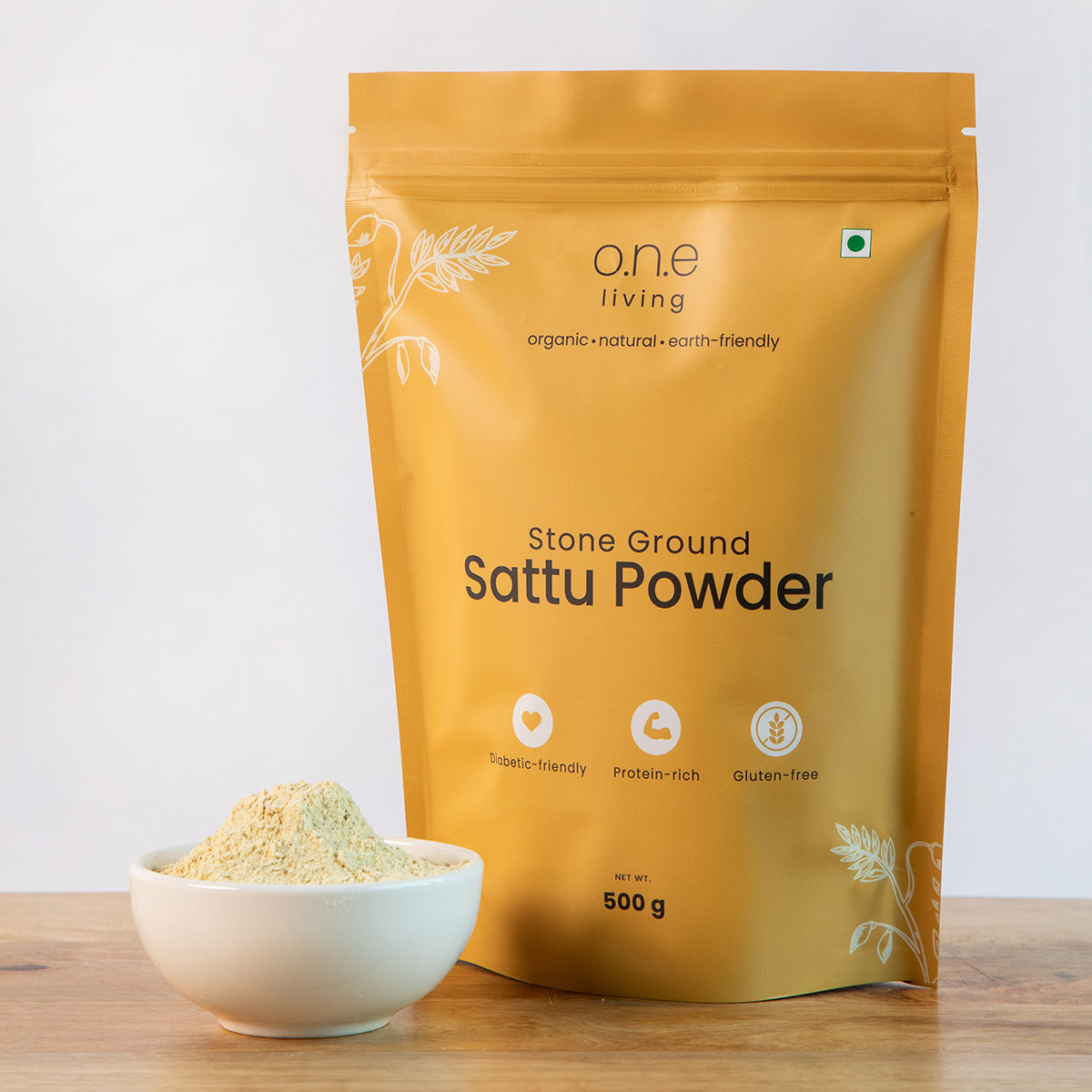 Natural Sattu Powder | 500 g | Pack of 2 | Energy Boosting