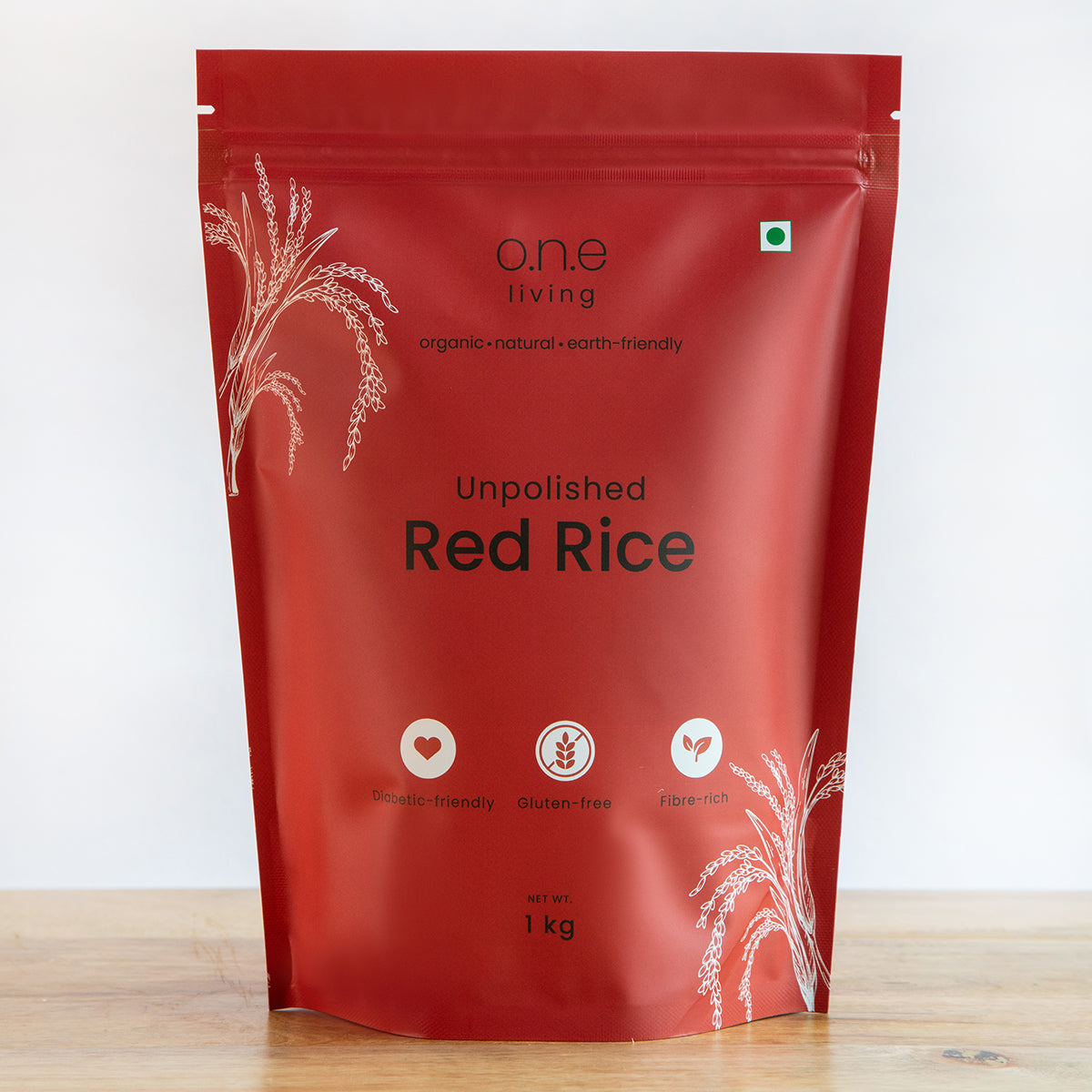 Red Rice | Unpolished | 1 Kg | Diabetic Friendly