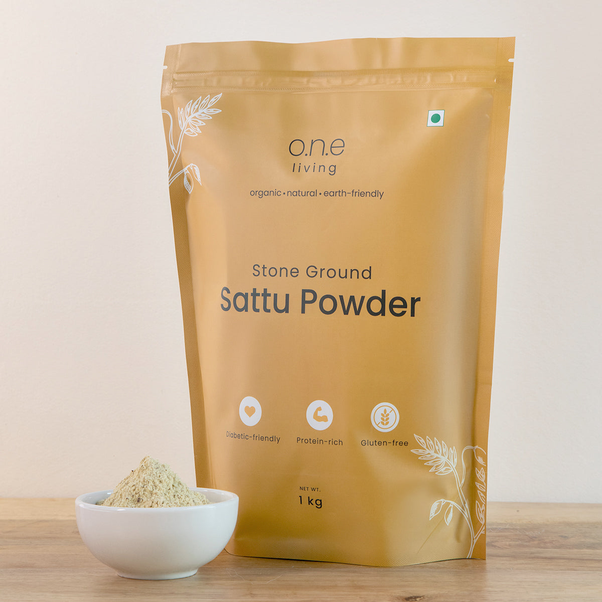 Natural Sattu Powder | 1 Kg | Protein & Fibre Rich