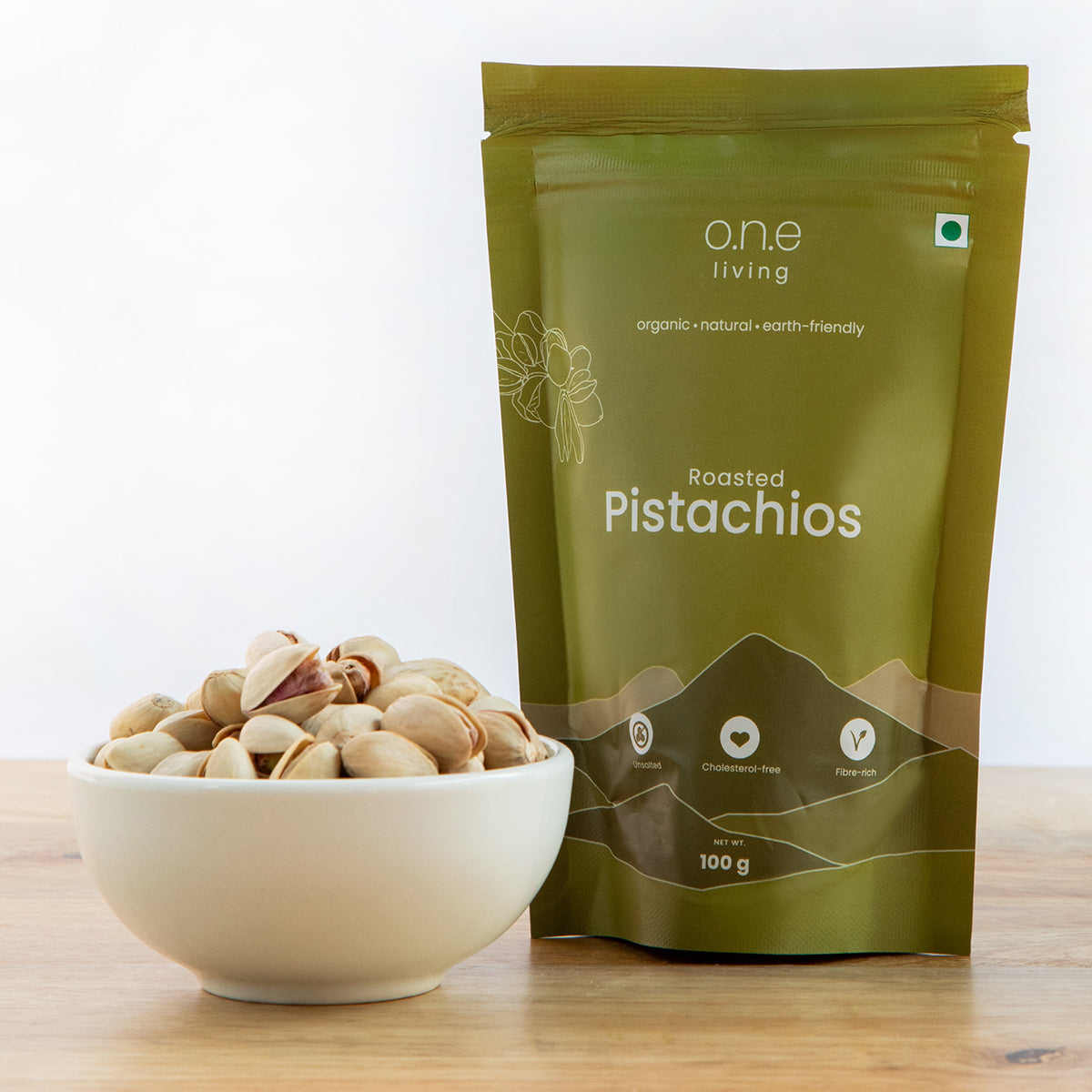 Roasted Pistachios | 100 g | Pack of 5