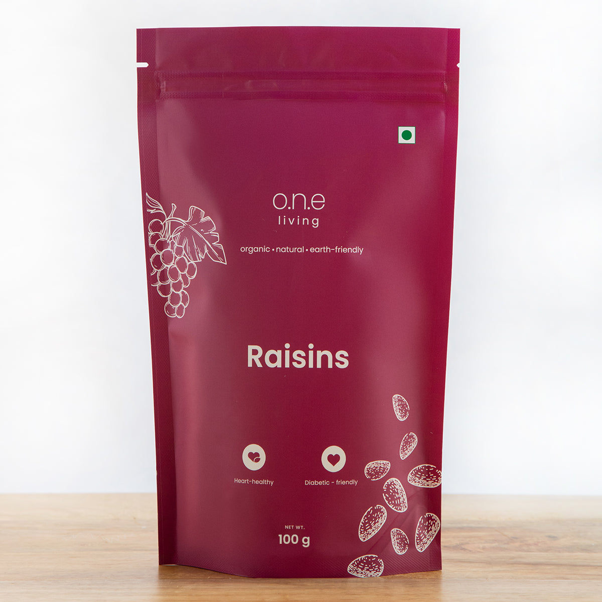 Green Raisins | Pack of 5 | 100 g Each | Rich in Iron