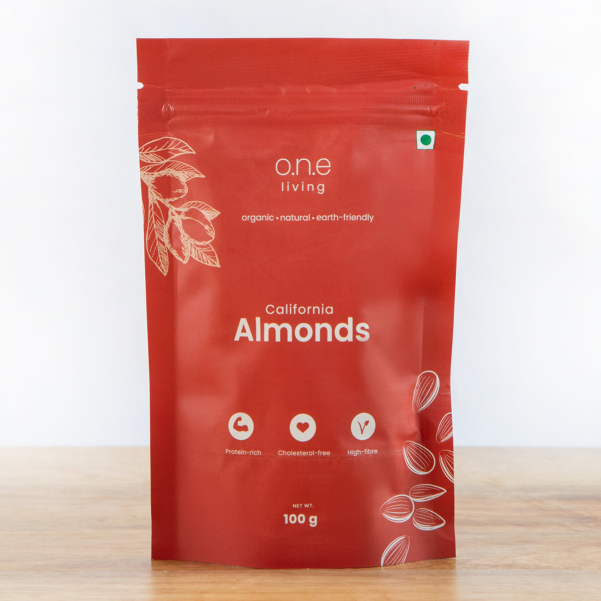 California Almonds | Pack of 5 | 100 g Each