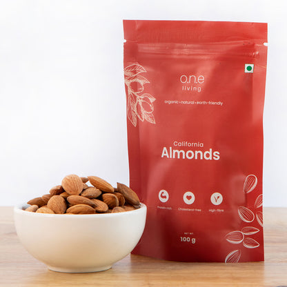 California Almonds | Pack of 5 | 100 g Each