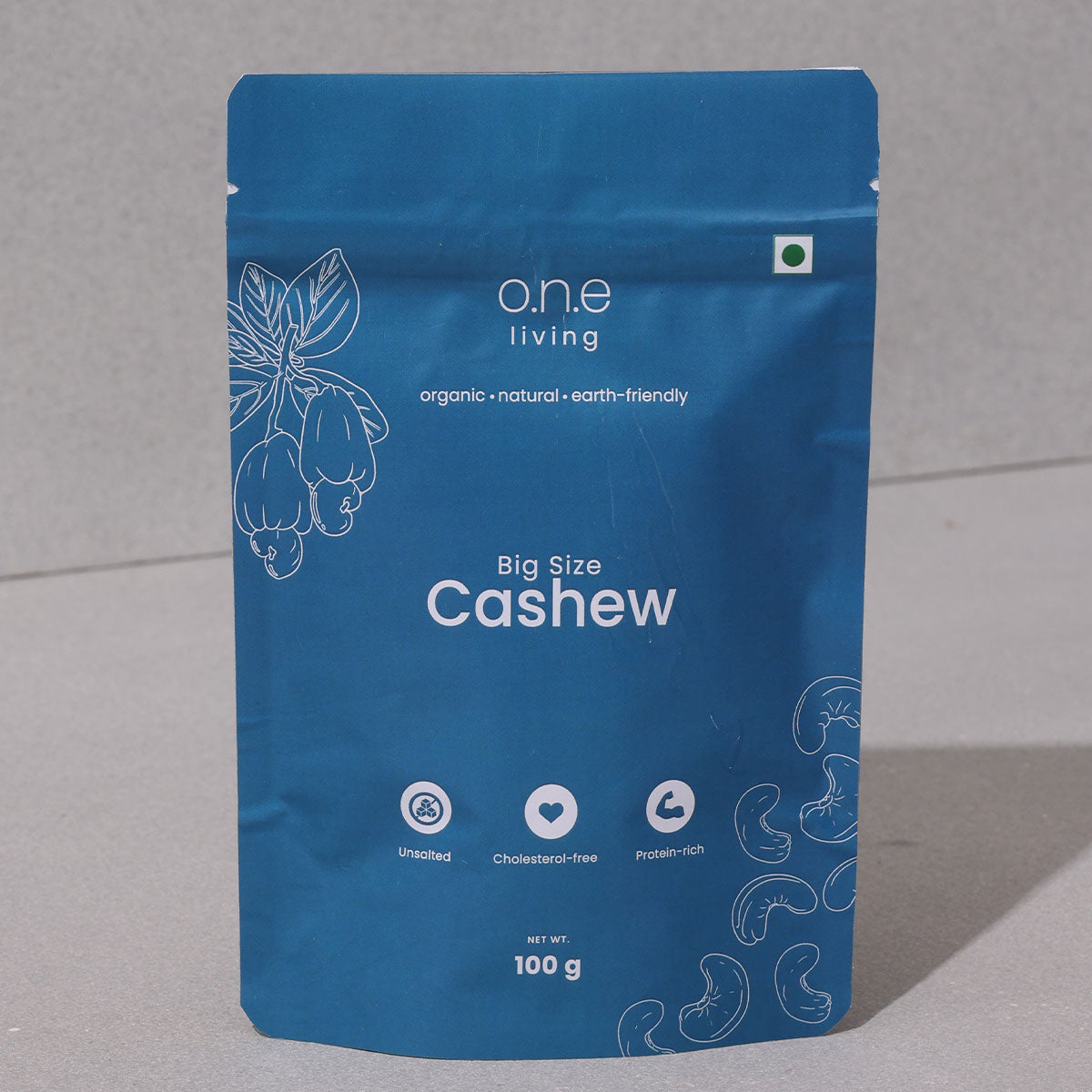 Cashew Nuts | W240 | Plain | Pack of 5 | 100 g Each