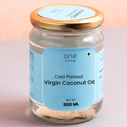 Virgin Coconut Oil | 500 ml | Pack of 2 | Cold Pressed | Unrefined