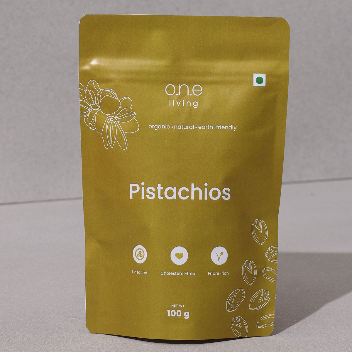Pistachios | Plain | Pack of 5 | 100 g Each