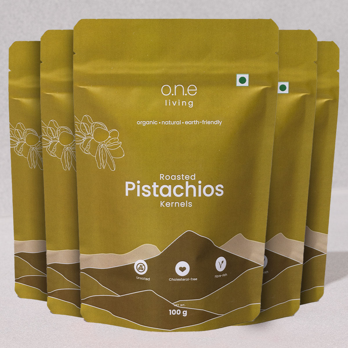 Roasted Pistachios | 100 g | Pack of 5