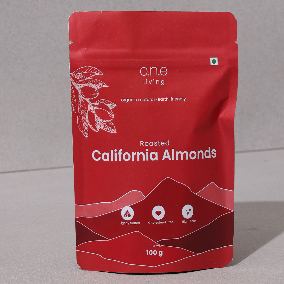 California Almonds | Roasted | Pack of 5 | 100 g Each