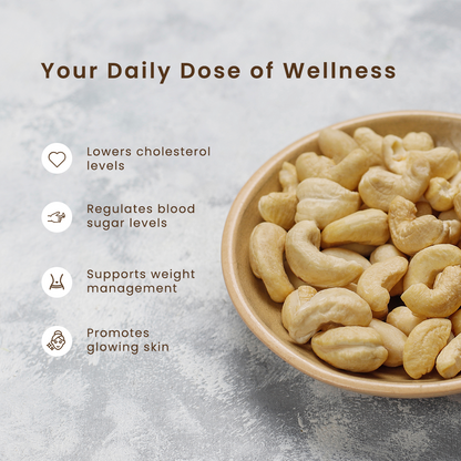 Cashew Nuts | W240 | Plain | Pack of 5 | 200 g each