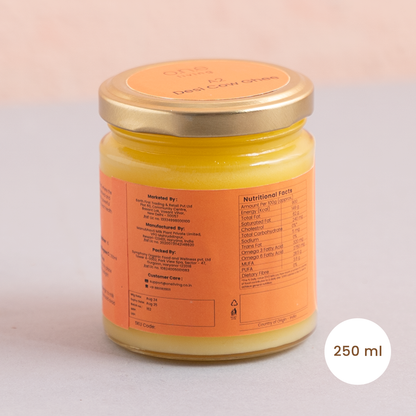A2 Desi Cow Ghee | 250 ml | Traditional Bilona Method | Freebie