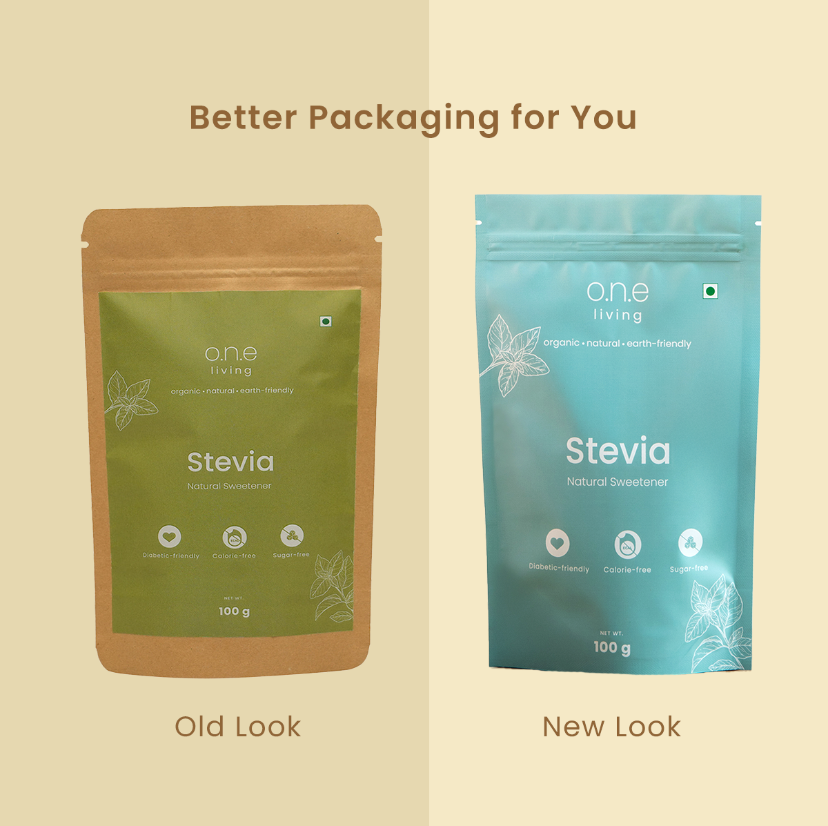 Stevia | 100 g | Sugar-free | Natural Sweetener